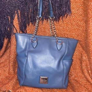 Nicole Miller blue Shoulder Bag